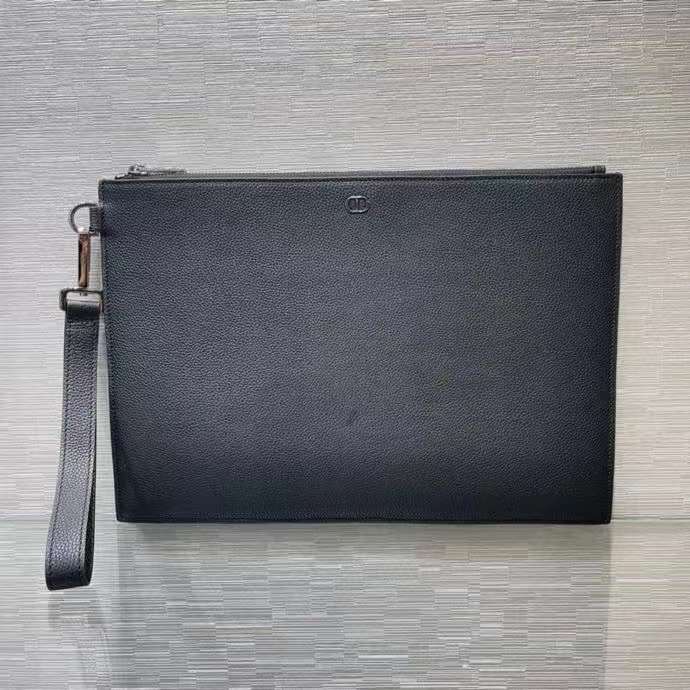 디올 DIOR CD Icon A4 파우치 남녀 클러치 33x23cm